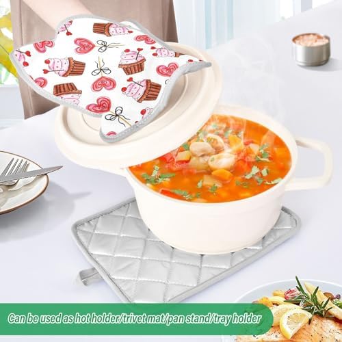 Heat-Resistant Potholders Oven Mitts for Daily Use