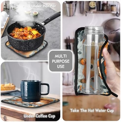 Sleek Oven Mitt Set