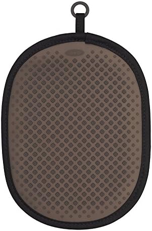 OXO Good Grips Non-Slip Silicone Pot Holder Black - Heat-Resistant Durable