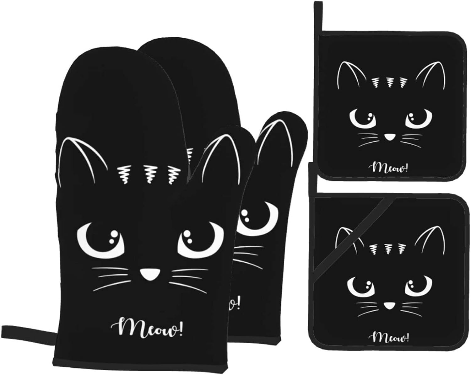 Safe Kitchen Mitts Set