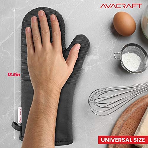 Thick Heat-Resistant Oven Mitts