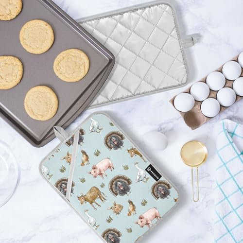 Potholder Set for Baking Heat-Resistant with Durable Design