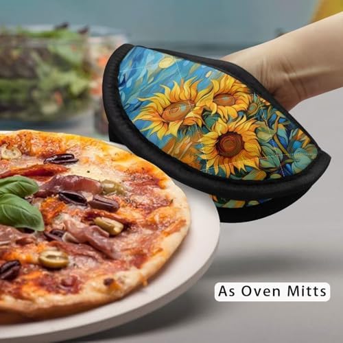 Revolutionary Kitchen Design Heat-Blocking Oven Mitts for Safe Cooking