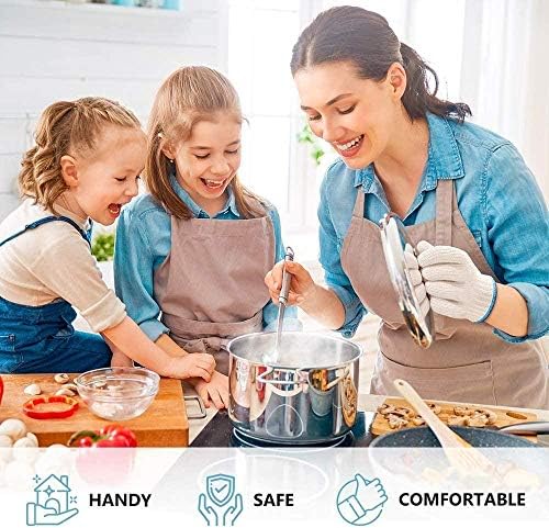 Killers Instinct Heat-Resistant Oven Gloves with Fingers Kitchen Warriors Best Friend