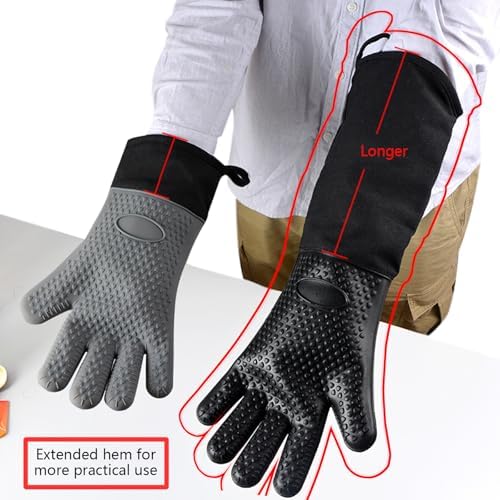 Long Oven Mitts