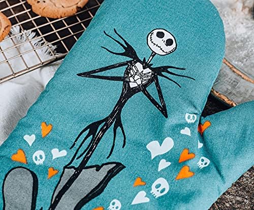 Ukonic Nightmare Before Christmas Jack and Sally Oven Mitt