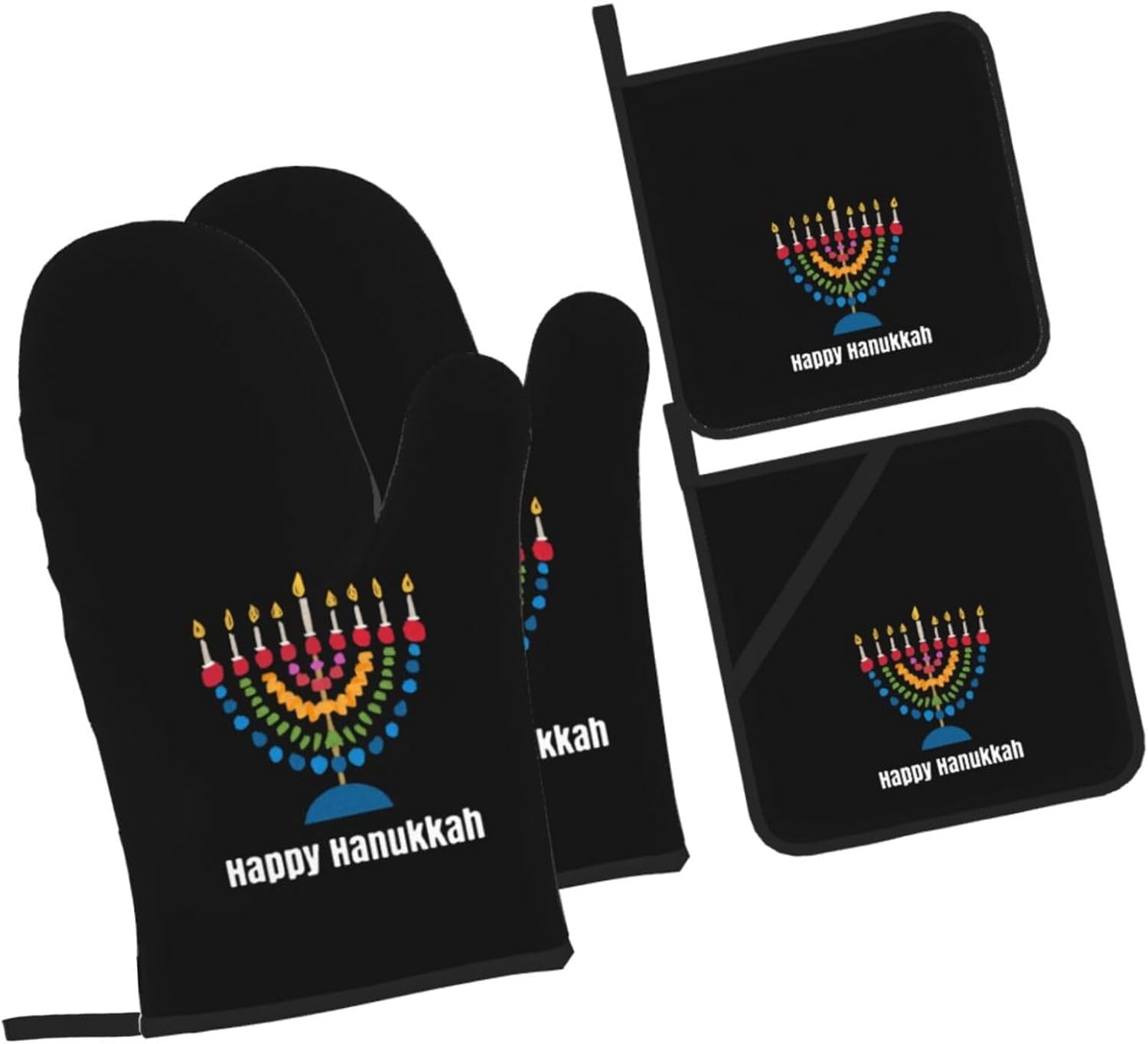 Happy Hanukkah 4-Piece Set