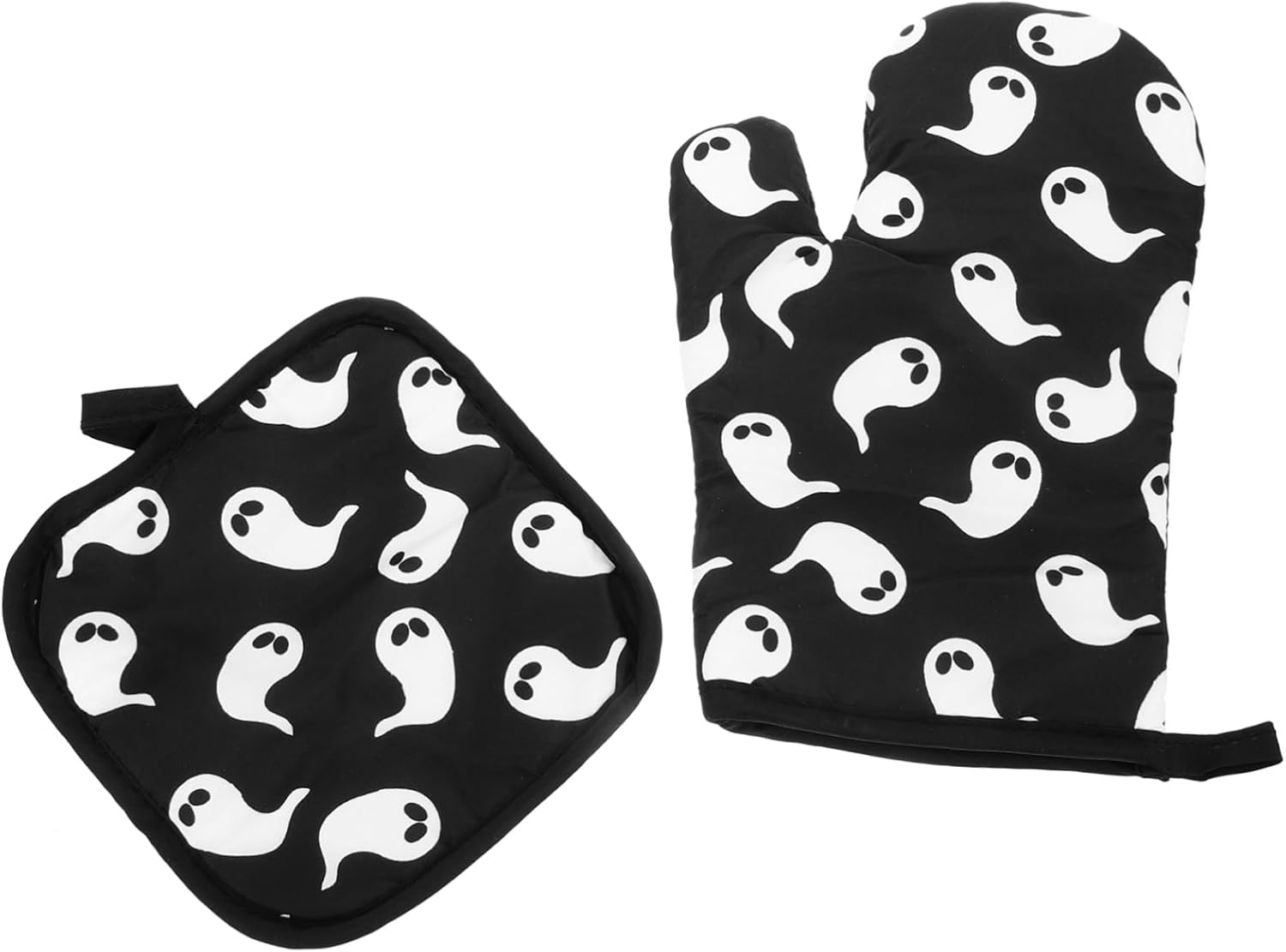 Cabilock Safe Hands Halloween Oven Glove Set