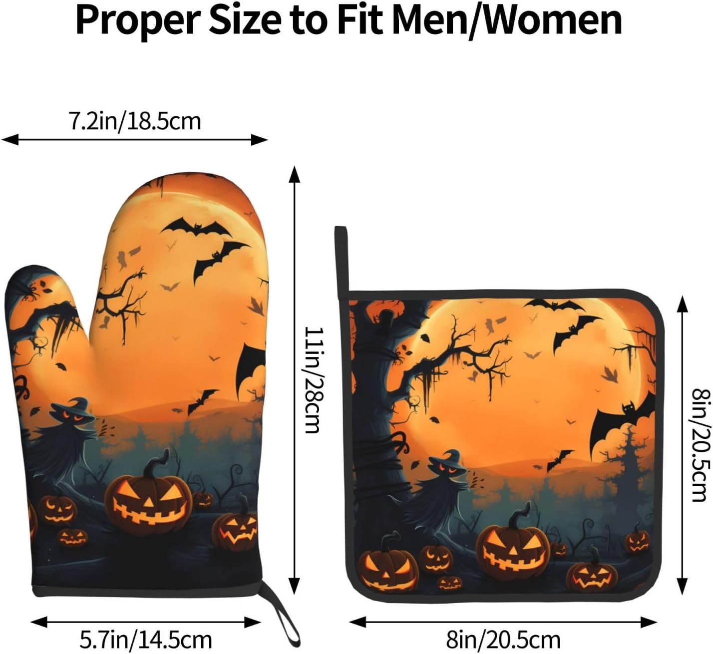 Warm Protection Set - Halloween Party Gift for Cooks