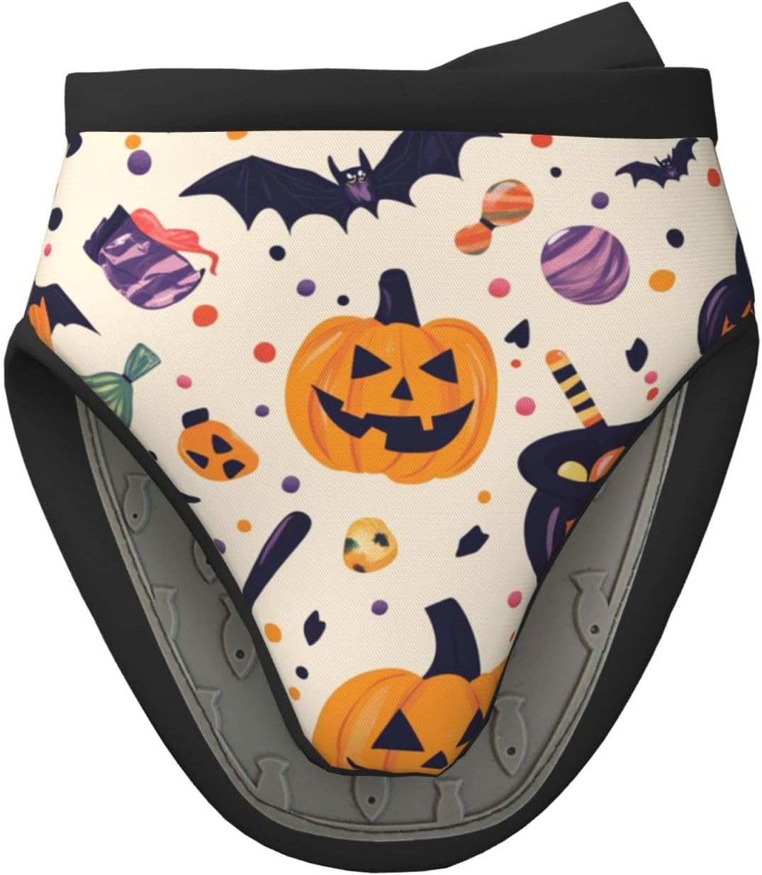 Halloween Themed Pumpkins Silicone Oven Mitts