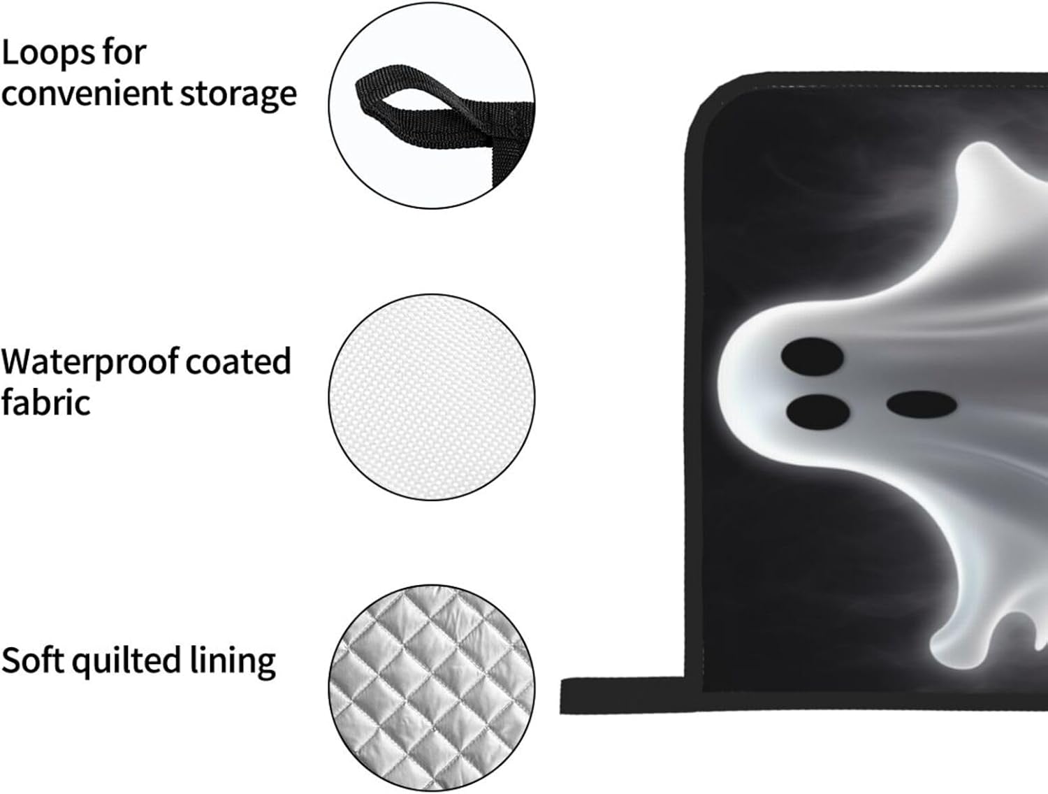 KLOPH 4-Piece Oven Mitts and Pot Holders Set