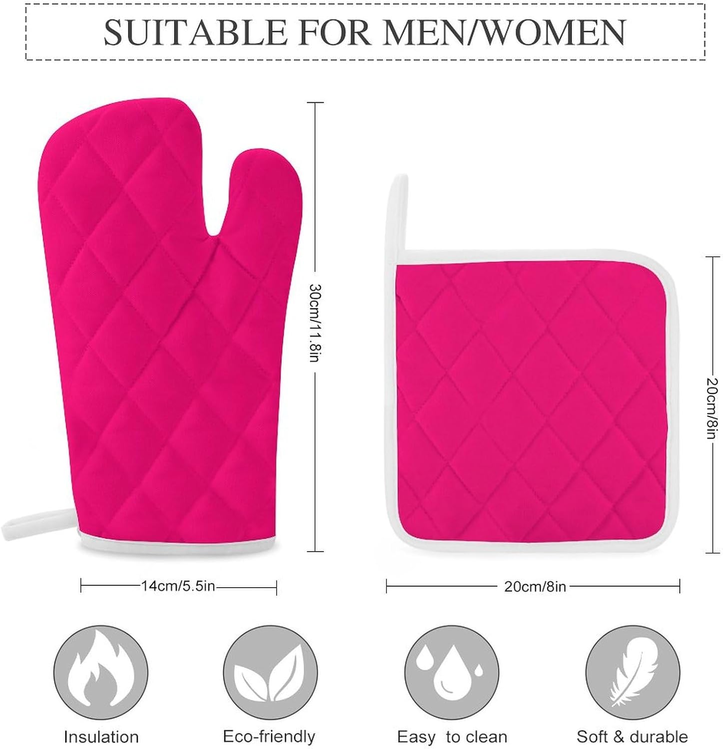 Curdesi 3PK Oven Mitts Set