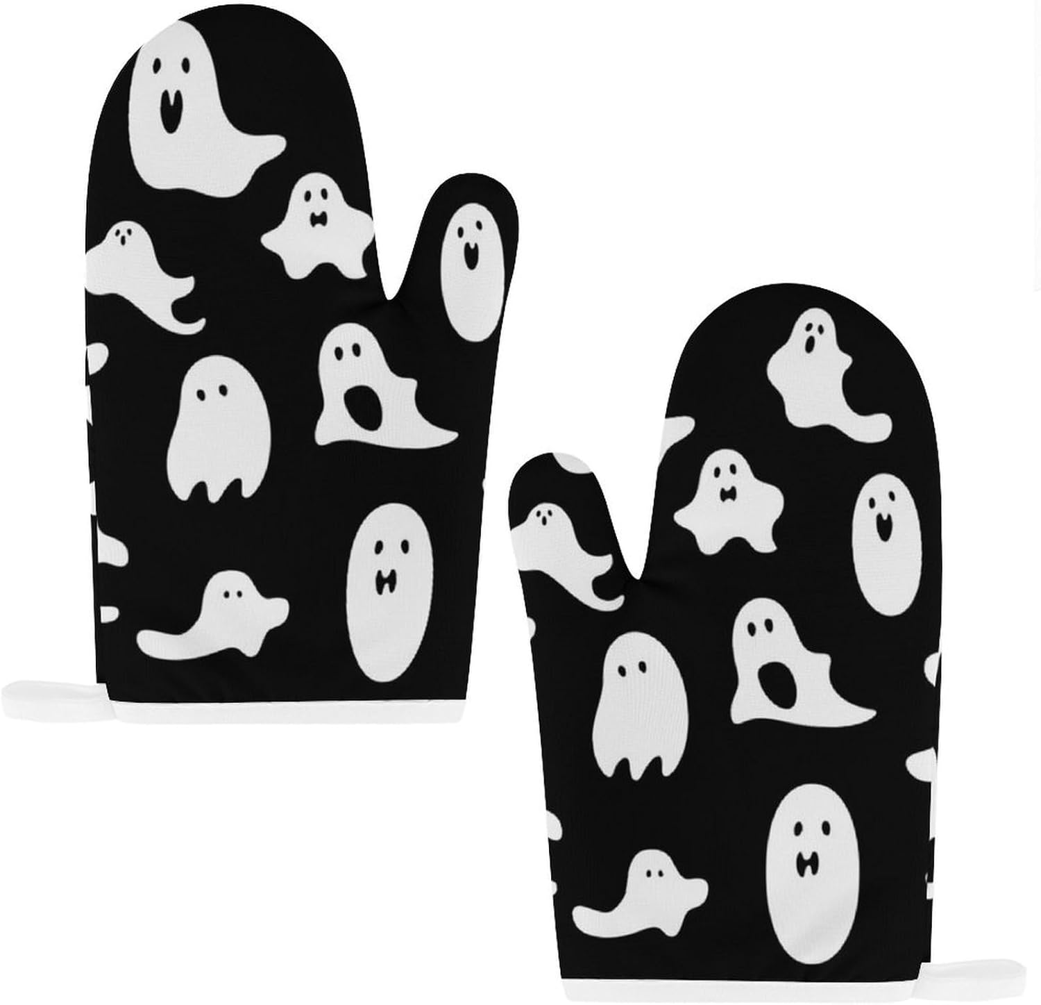 Scarecacked Halloween Goth Oven Mitts Coasters Set
