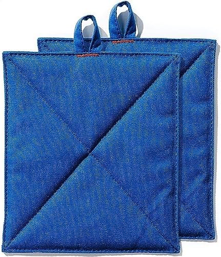 Insulated Canvas Pot Holders Keep Warm Spill-Proof Reusable Oven-Cake Invests