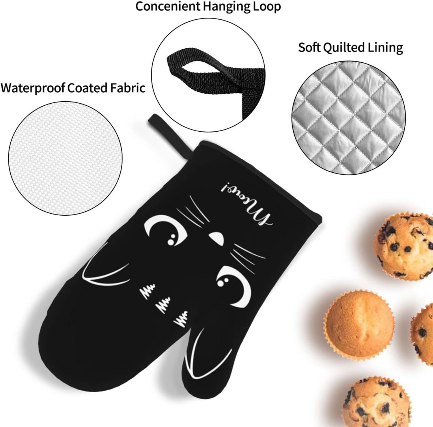 Safe Kitchen Mitts Set