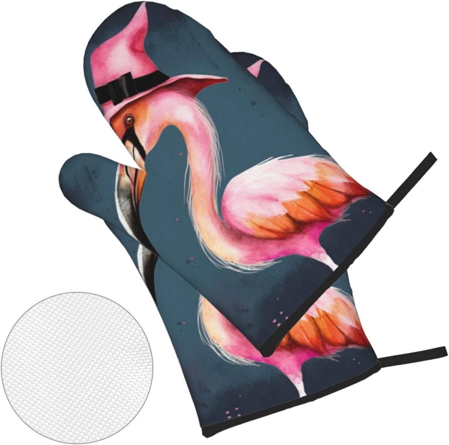 Halloween Flamingo Kitchen Set