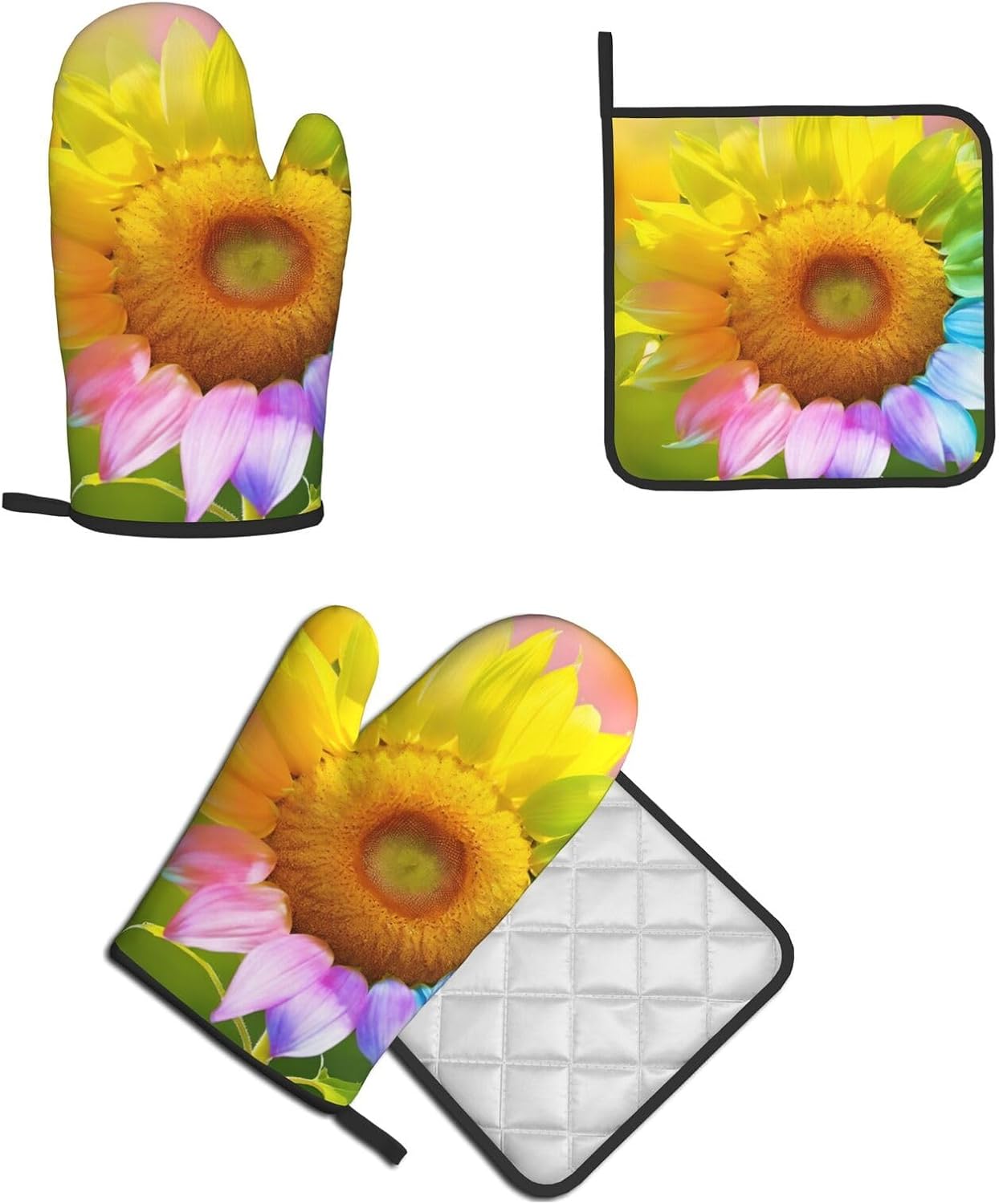 Perfect Oven mitt set heat resistant Non-Slip kitchen tools