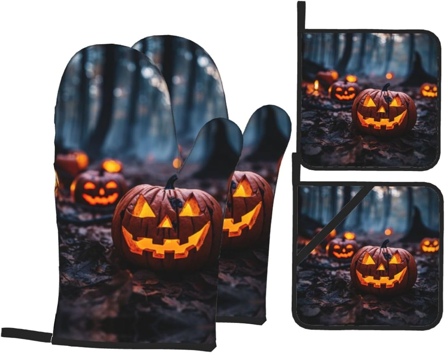 Halloween Orange Birthday Party Set