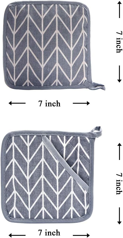 Win Change Oven Mitts Potholders Set