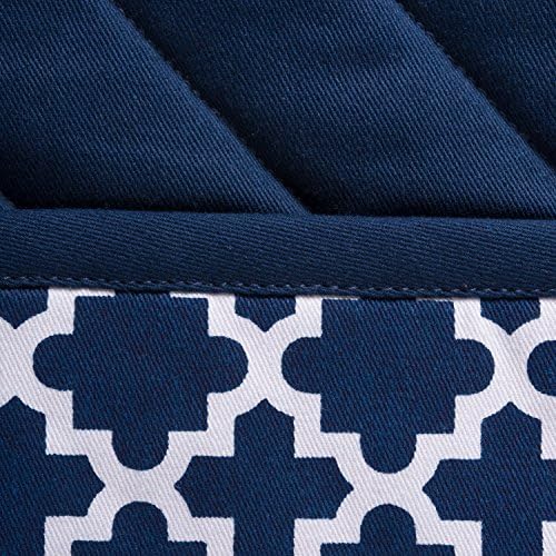 DII Lattice Potholder Oven Mitt Set
