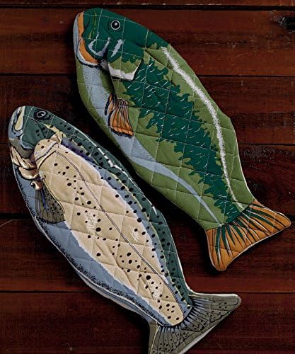 DII Cotton Oven Mitts Heat Resistant 6x165 Set of 2 Machine Washable