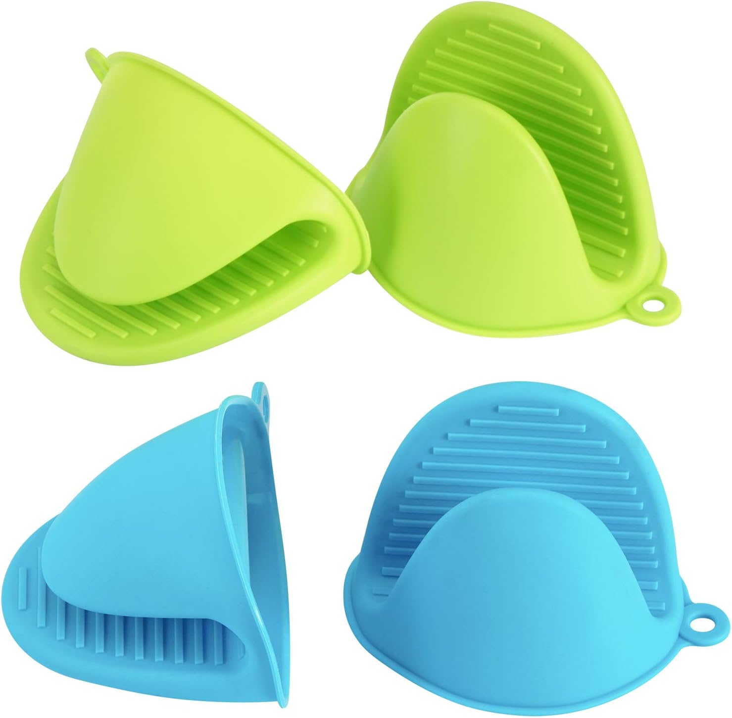 Vaincre 4PCS Heat Resistant Silicone Oven Mitts