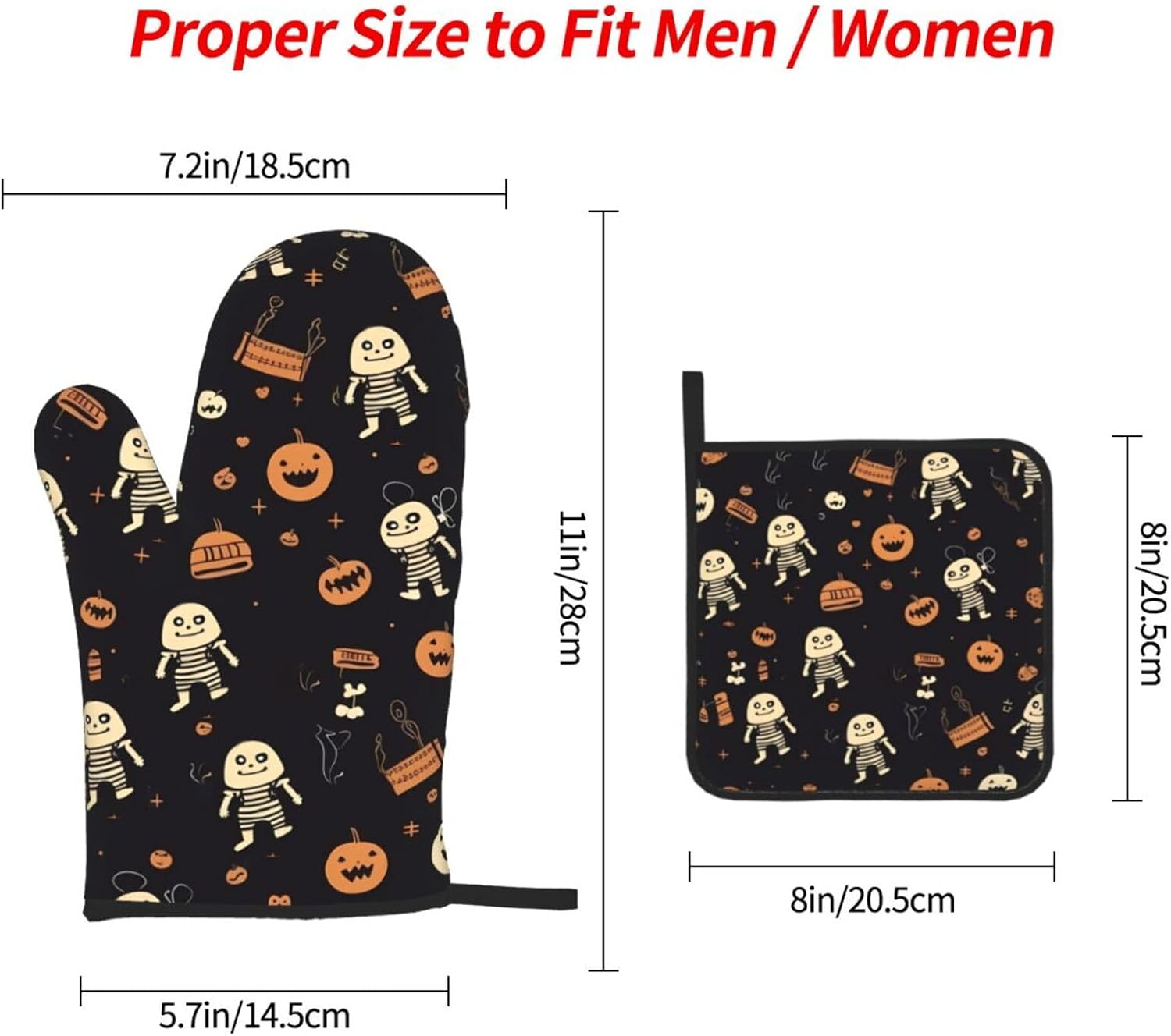 buster-set oven mitts