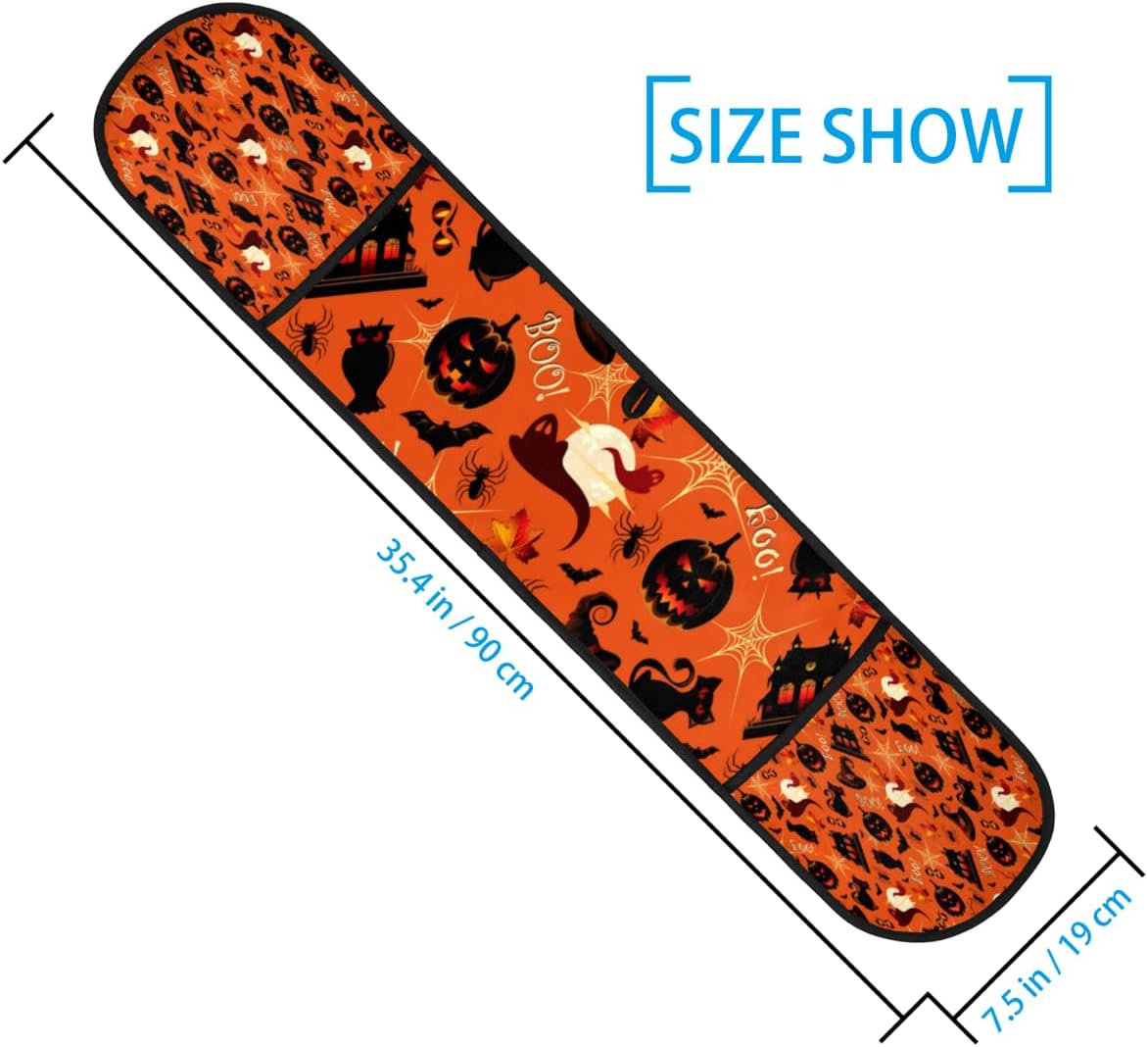 Funny Halloween Double Oven Mitts Heat Resistant with Hanging