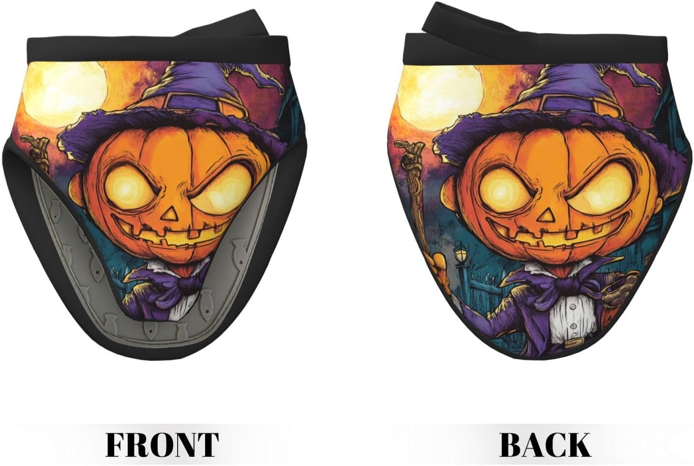 Gjieliness Halloween Pumpkin Mini Silicone Oven Mitts
