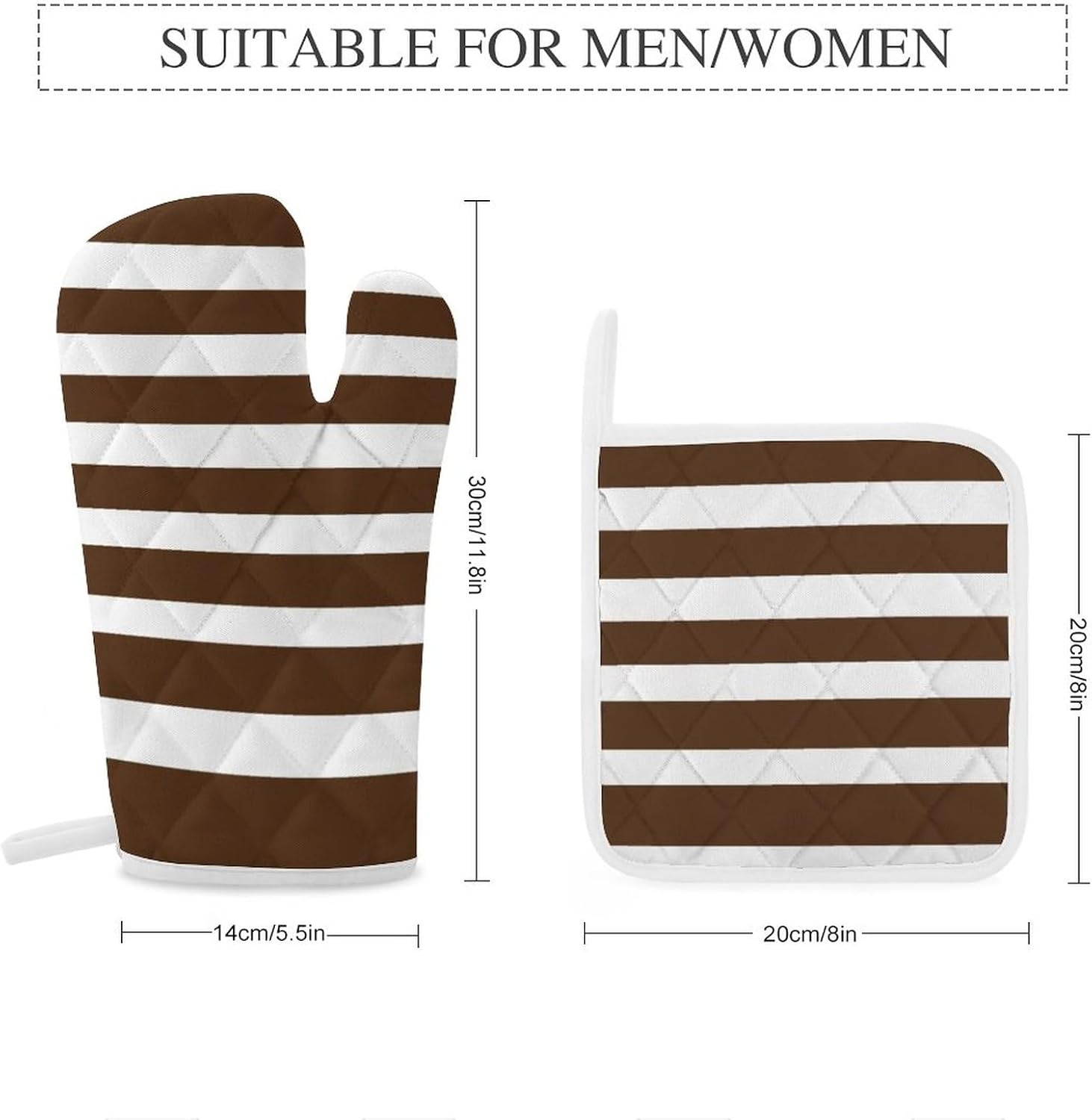 Protect Your Hands - Curdesi 4PCS Oven Mitts Set - Heat-Resistant