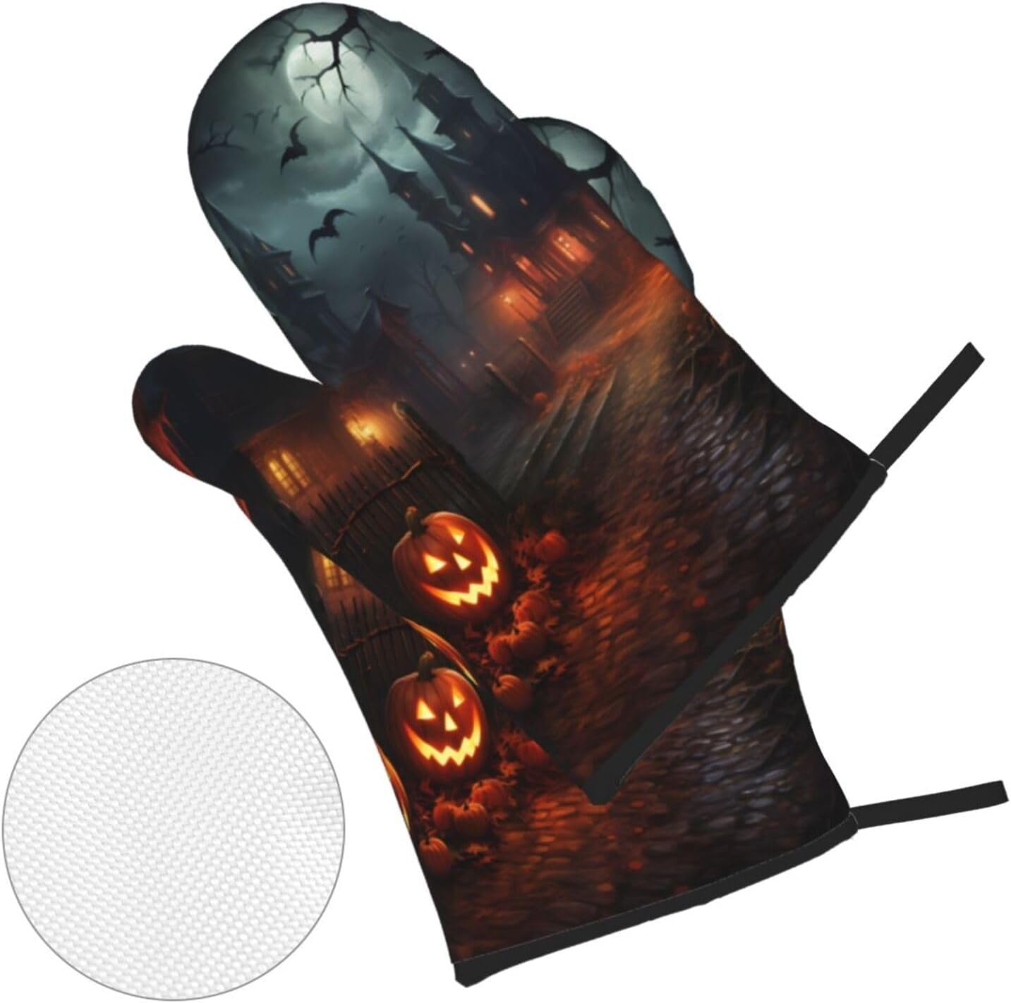 Halloween Trick or Treat Oven Mitts Set
