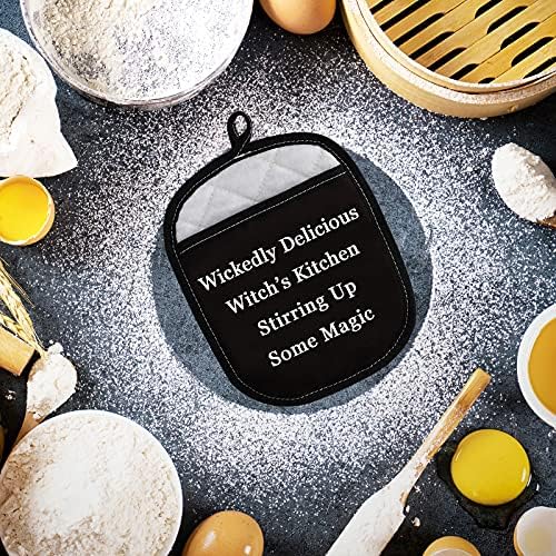 Spooky Halloween Kitchen Potholders Levlo