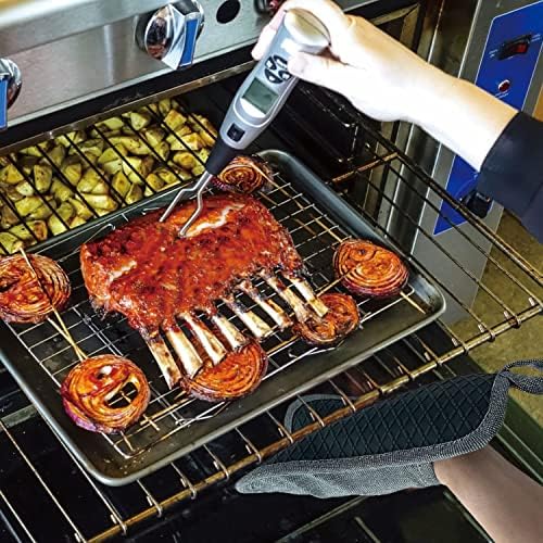 Safe Kitchen silicone pot holders 3-packs heat resistant BBQ and oven mitts