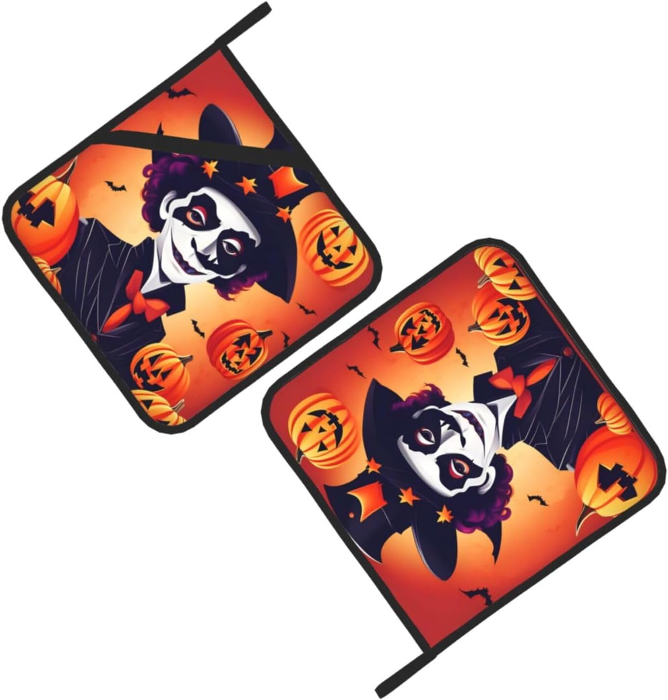 Halloween Fun Heat-Resistant Non-Slip Potholders for Safe Kitchen Experiments