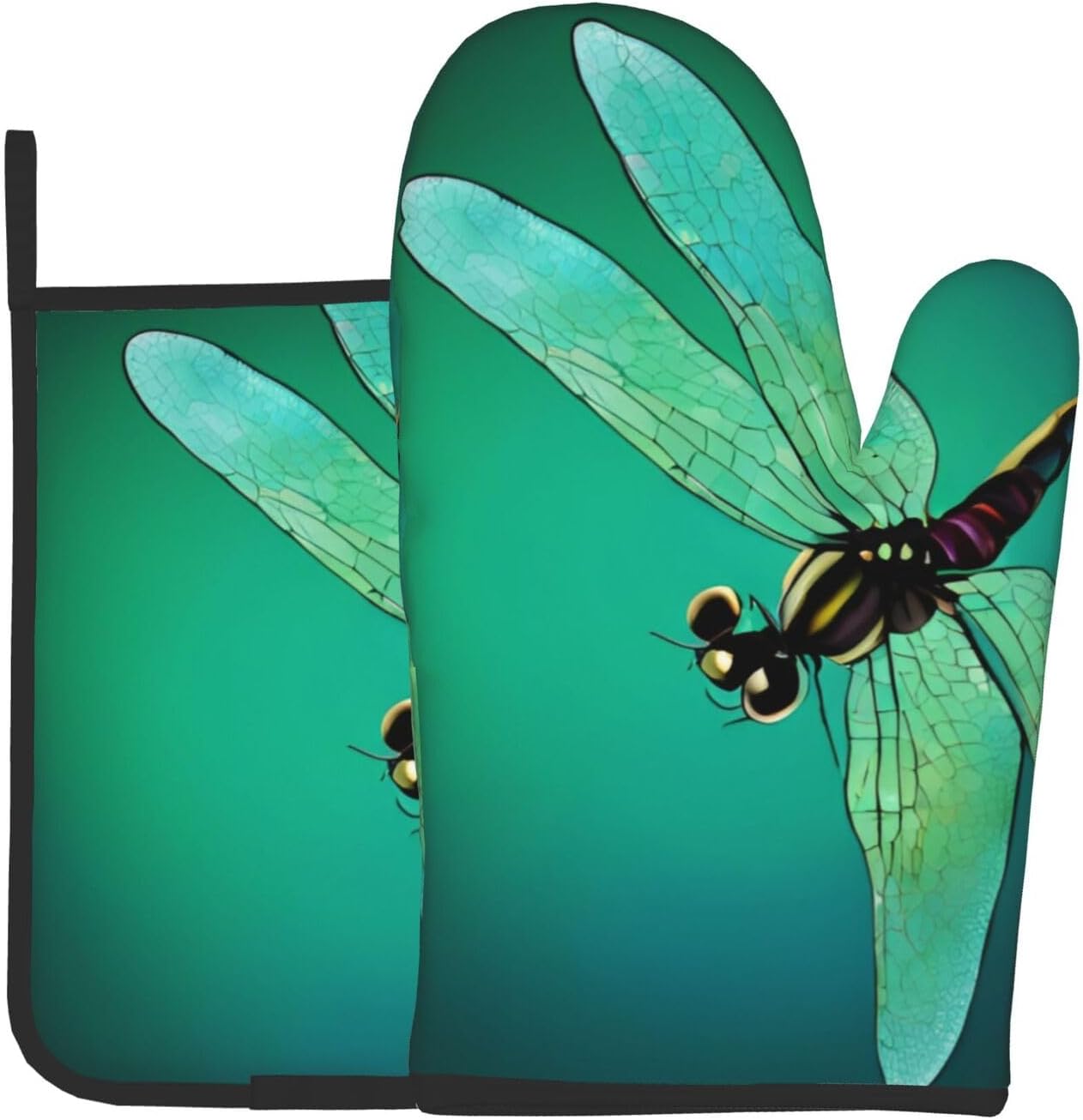 Perfect for Cooking Baking - Heat-Resistant Oven Mitt Set