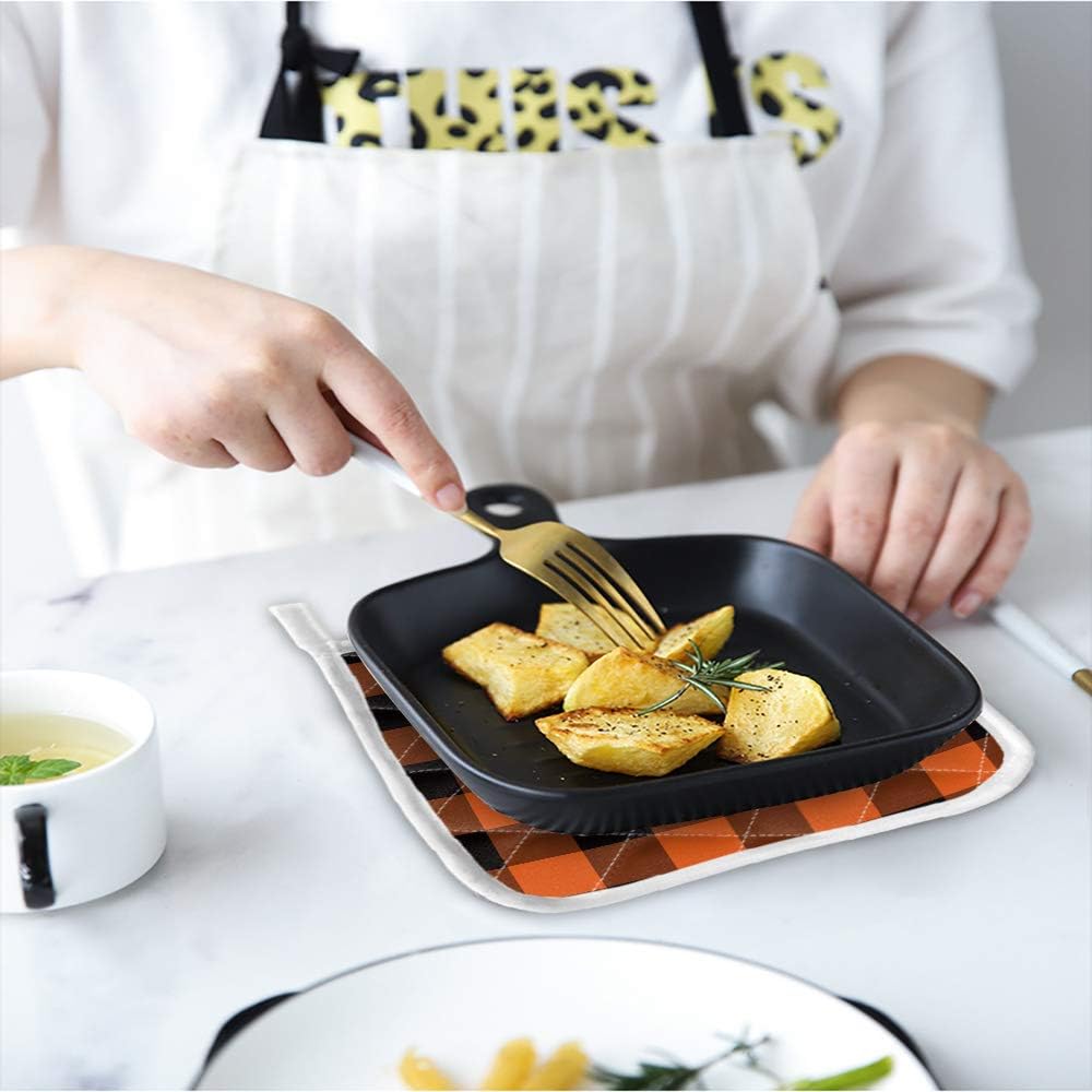 Oven Mitts Potholders Set for Heat-Resistant Cooking