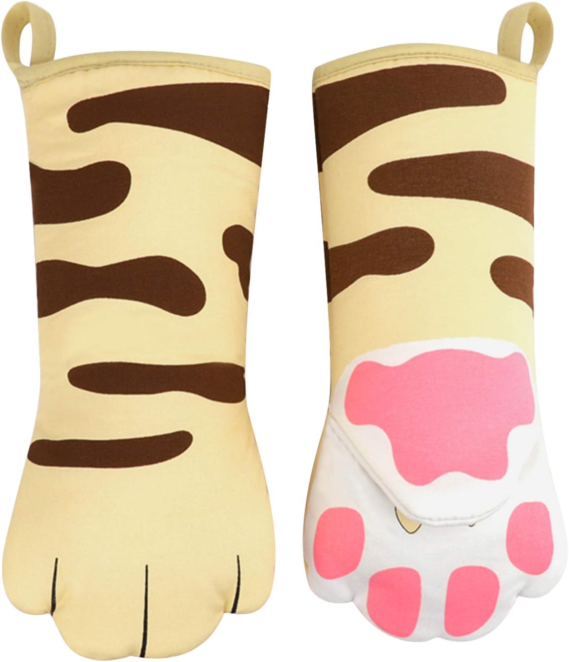 Holiberty Cute Cat Claws Oven Mitts 1 Pair