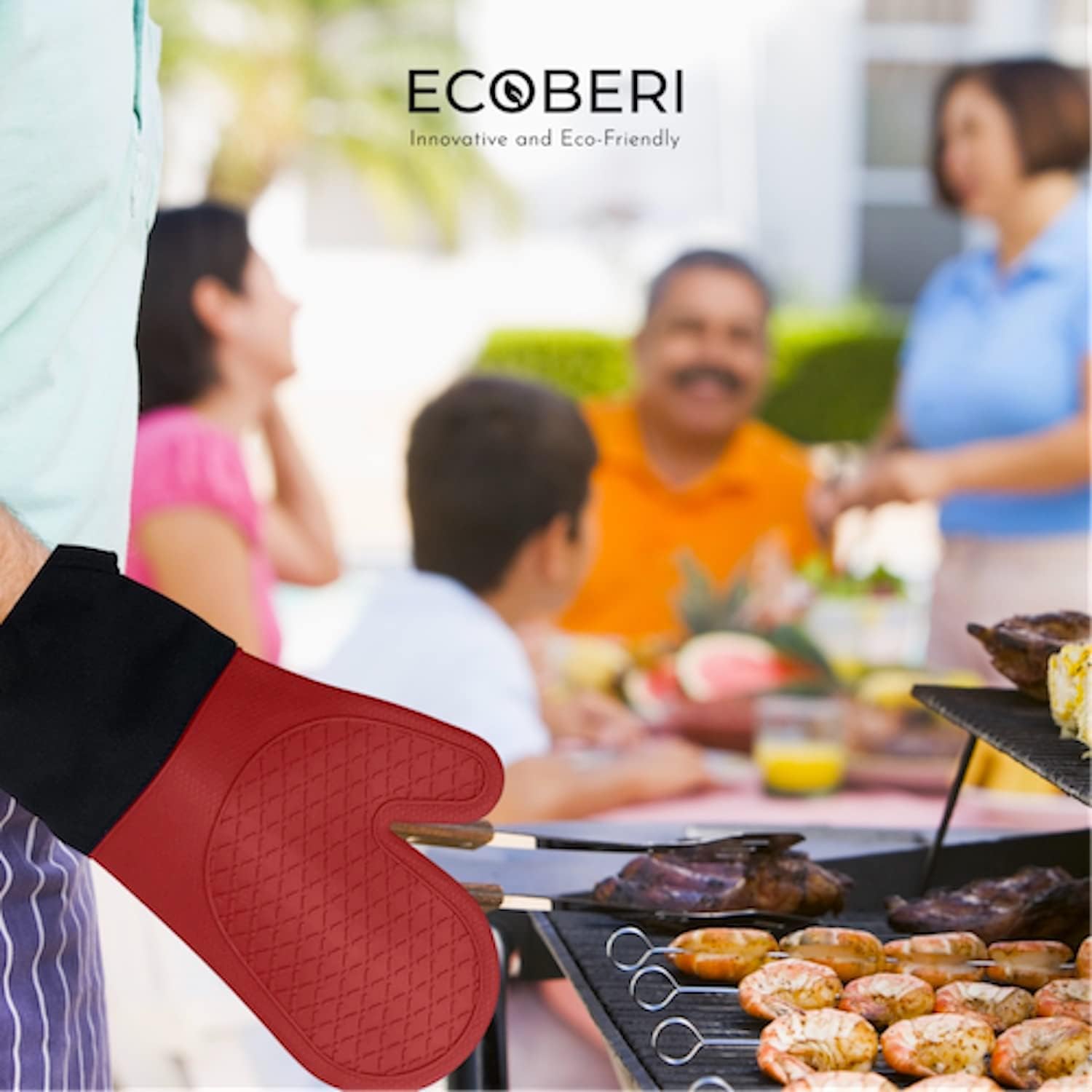 Safe Oven Mitt Set