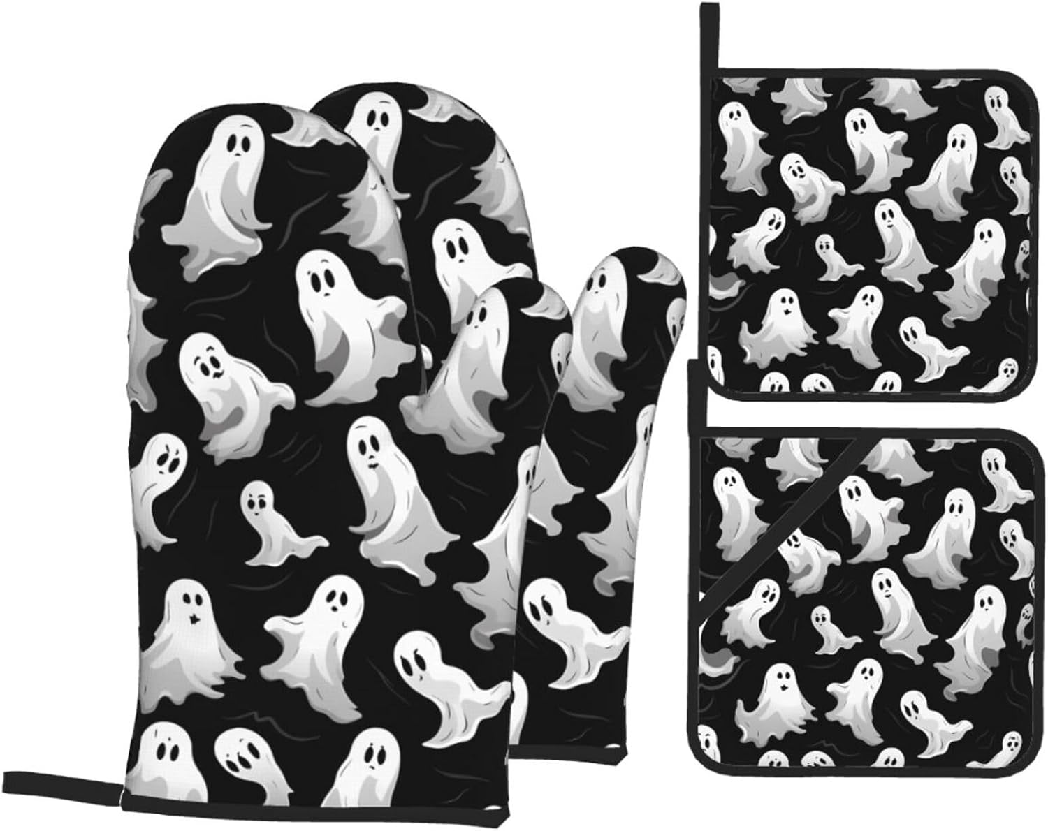 Layers of Safety Halloween Oven Mitts