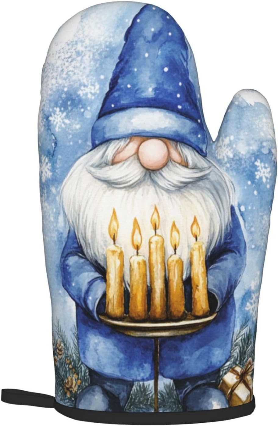 Gjieliness Hanukkah Gnome Oven Mitts Set