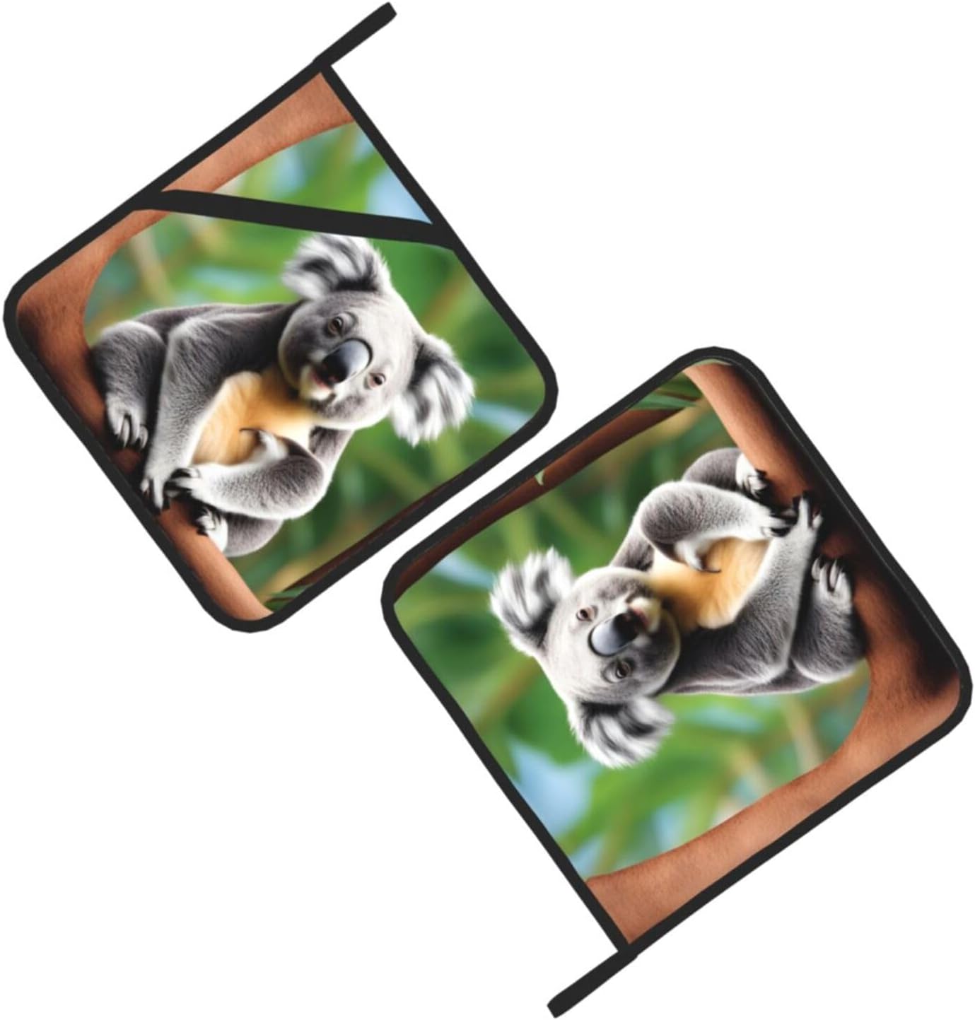 Funny Koalas Potholders 2-Pack Heat Resistant