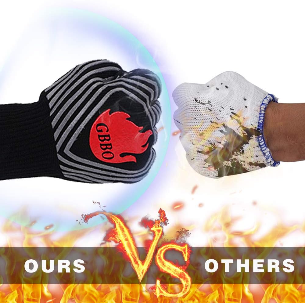 GBBO 1472F Heat Resistant Oven Gloves