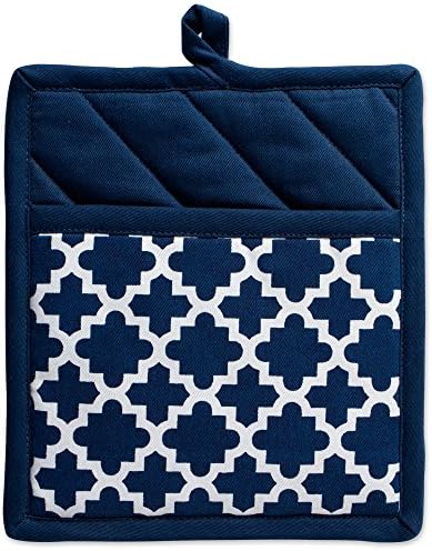 DII Lattice Potholder Oven Mitt Set