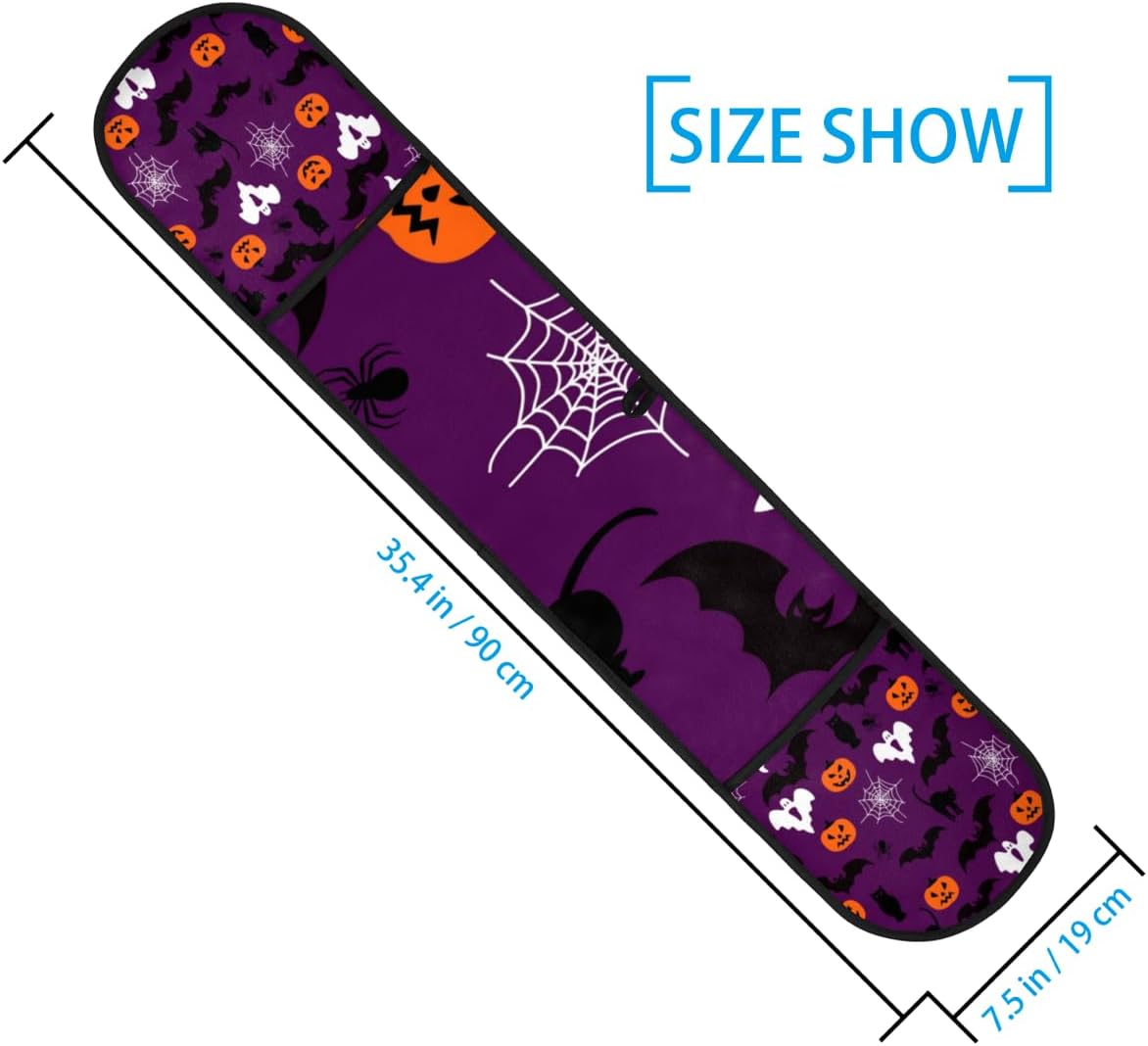 Halloween Pumpkin Double Oven Mitt Heat Resistant Kitchen Gloves