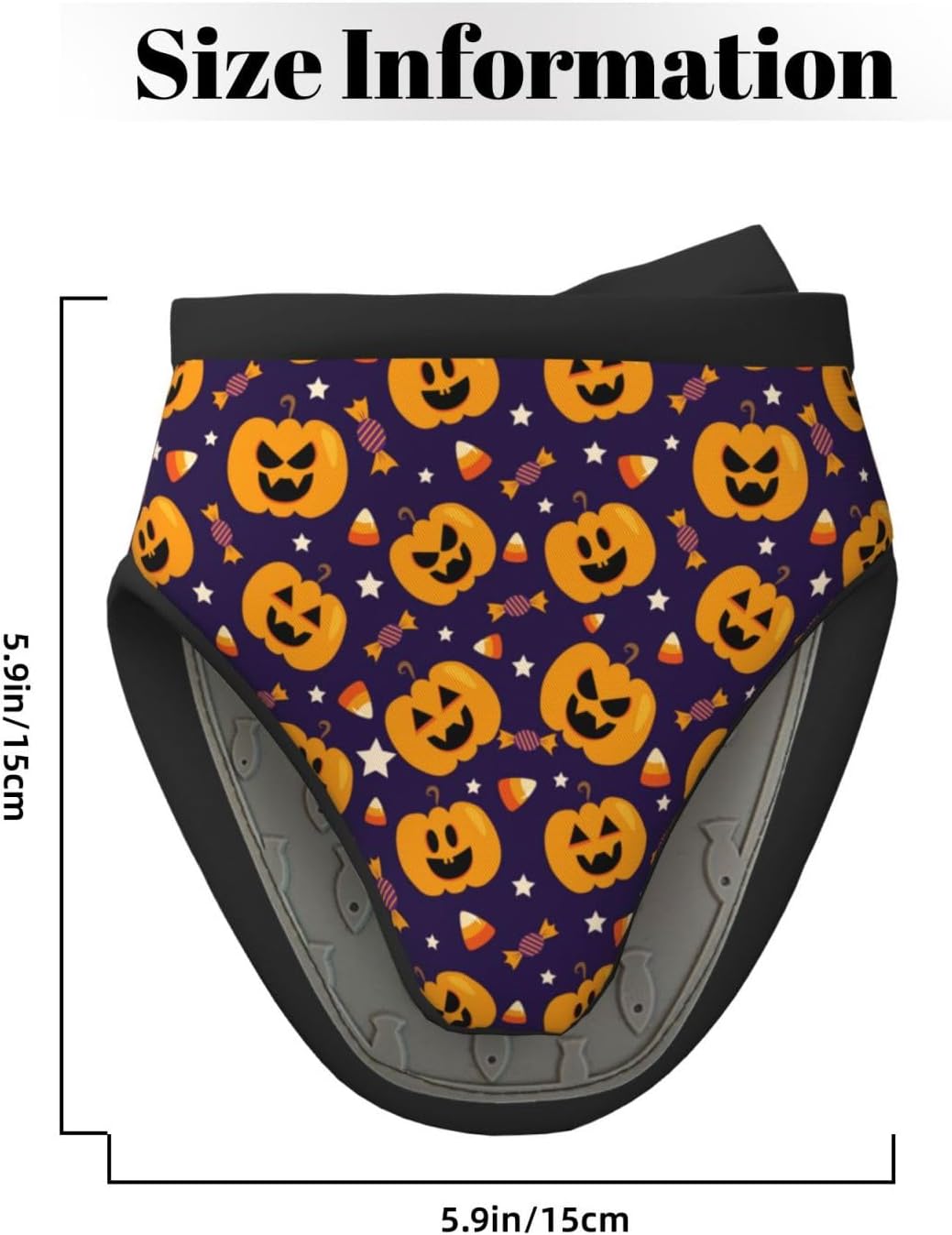 Mini Silicone Oven Mitts - Halloween Kernel Pumpkins for Cooking Baking Allure
