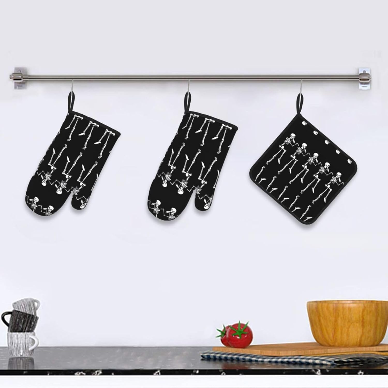 Halloween Trick-or-Treat Oven Mitts