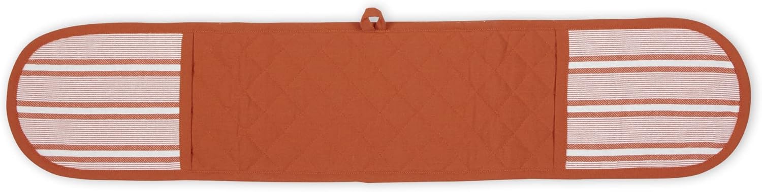 Double-Strip Heat-Resistant Oven Mitt