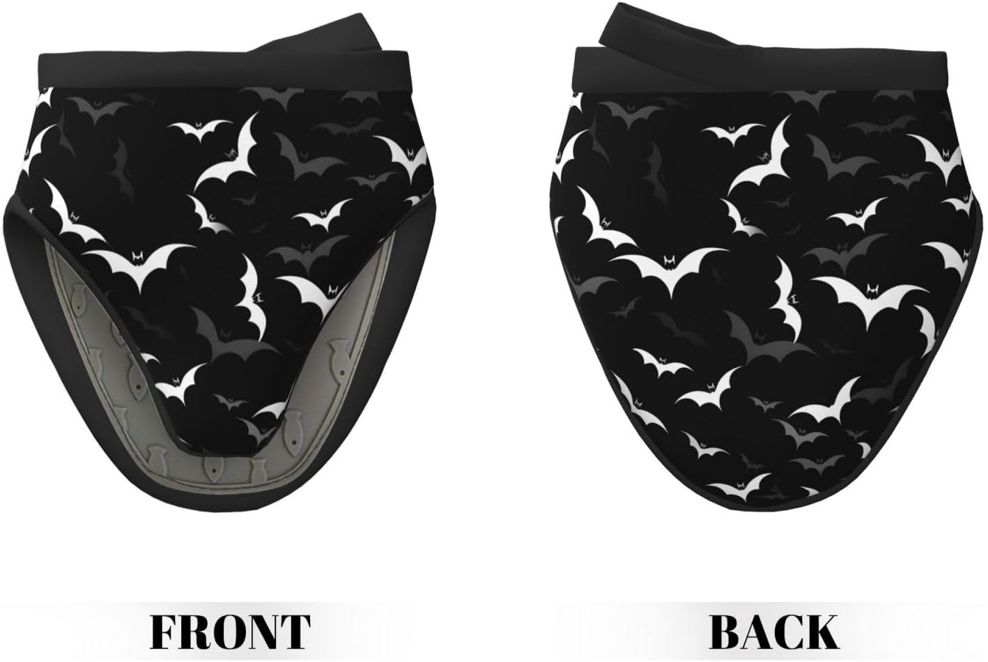 White Bats Silicone Oven Mitts