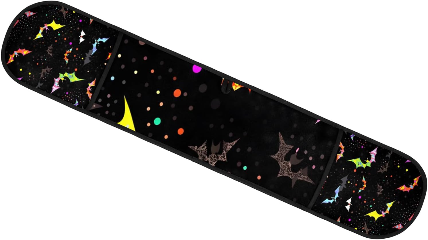 Halloween Geometric Bats Oven Mitts Heat-Resistant FUN to Use