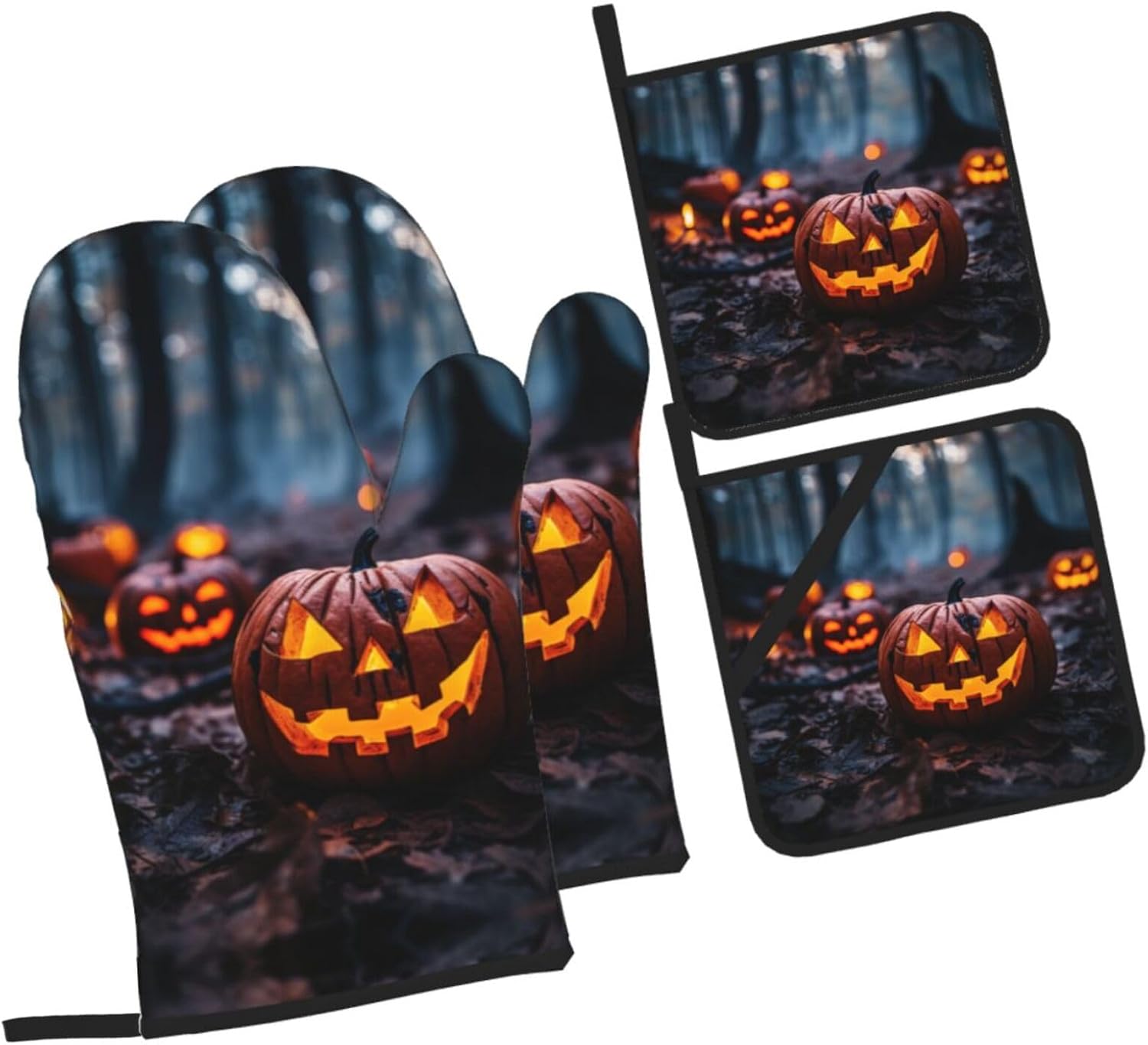 Halloween Orange Birthday Party Set